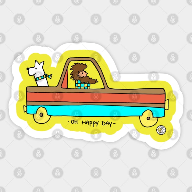 Oh happy day! Sticker by Mellowdays